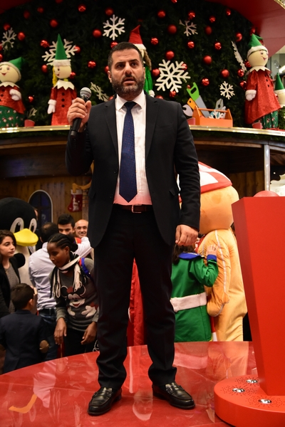 City Centre beirut lighting of the Christmas tree